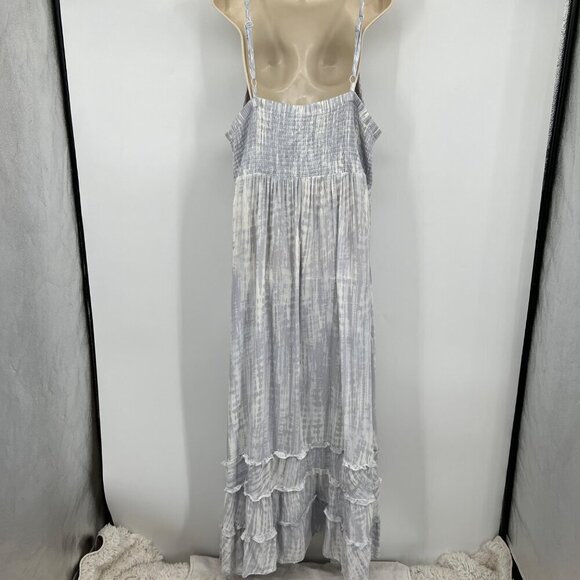 Torrid Challis Tie Dye Smocked Maxi Dress Woman's size 5 5X plus size - Picture 6 of 10